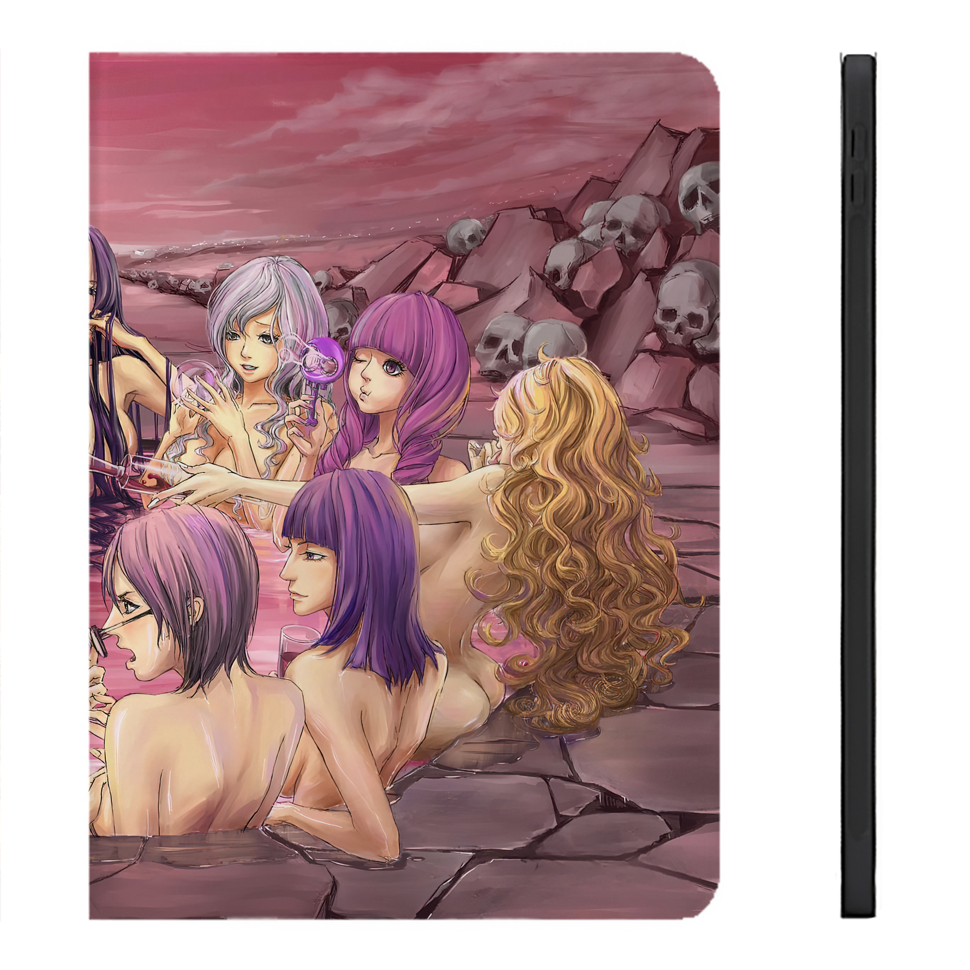 （画像用） ワンピース ONE PIECE IPadケース ペンホルダー付き ブックスタイルデザイン